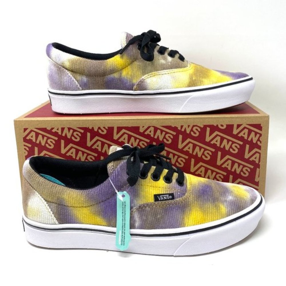 💖MEGA SALE💖VANS Comfycush Era Blotched Velvet Womens Size Sneakers VN0A3WM92QD - Picture 7 of 16